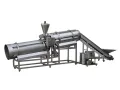 Double Drum Flavoring Machine, Flavoring Coating Drum