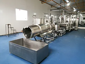 Double Drum Flavoring Machine, Flavoring Coating Drum