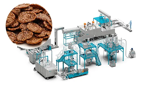 Extruded Corn Flake Processing Line